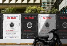 Free Street Wall Poster Campaign Mockup PSD