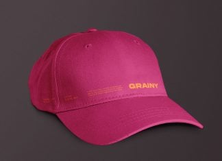 Free Realistic Baseball P-Cap Mockup PSD