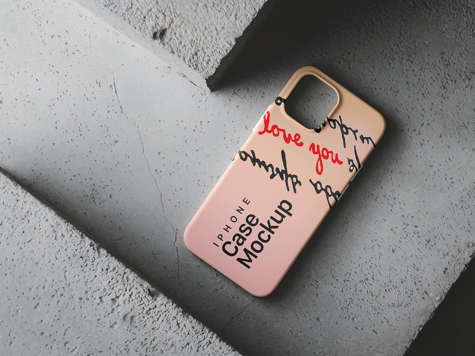 Free iPhone 16 Pro Max Mockup PSD