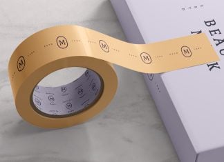 Tape Mockup Archives - Good Mockups