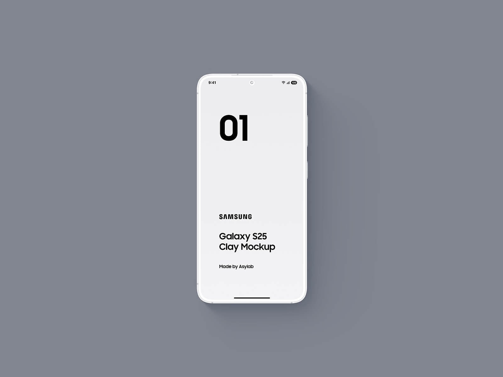 Free PSD & Figma Samsung Galaxy S25 Mockup Set