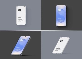Free PSD & Figma Samsung Galaxy S25 Mockup Set
