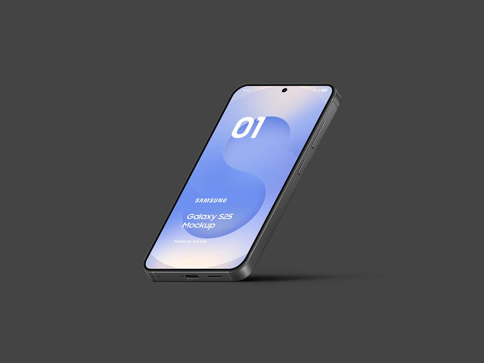 Free PSD & Figma Samsung Galaxy S25 Mockup Set