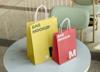 Free-Two-Paper-Shopping-Bags-Mockup-PSD