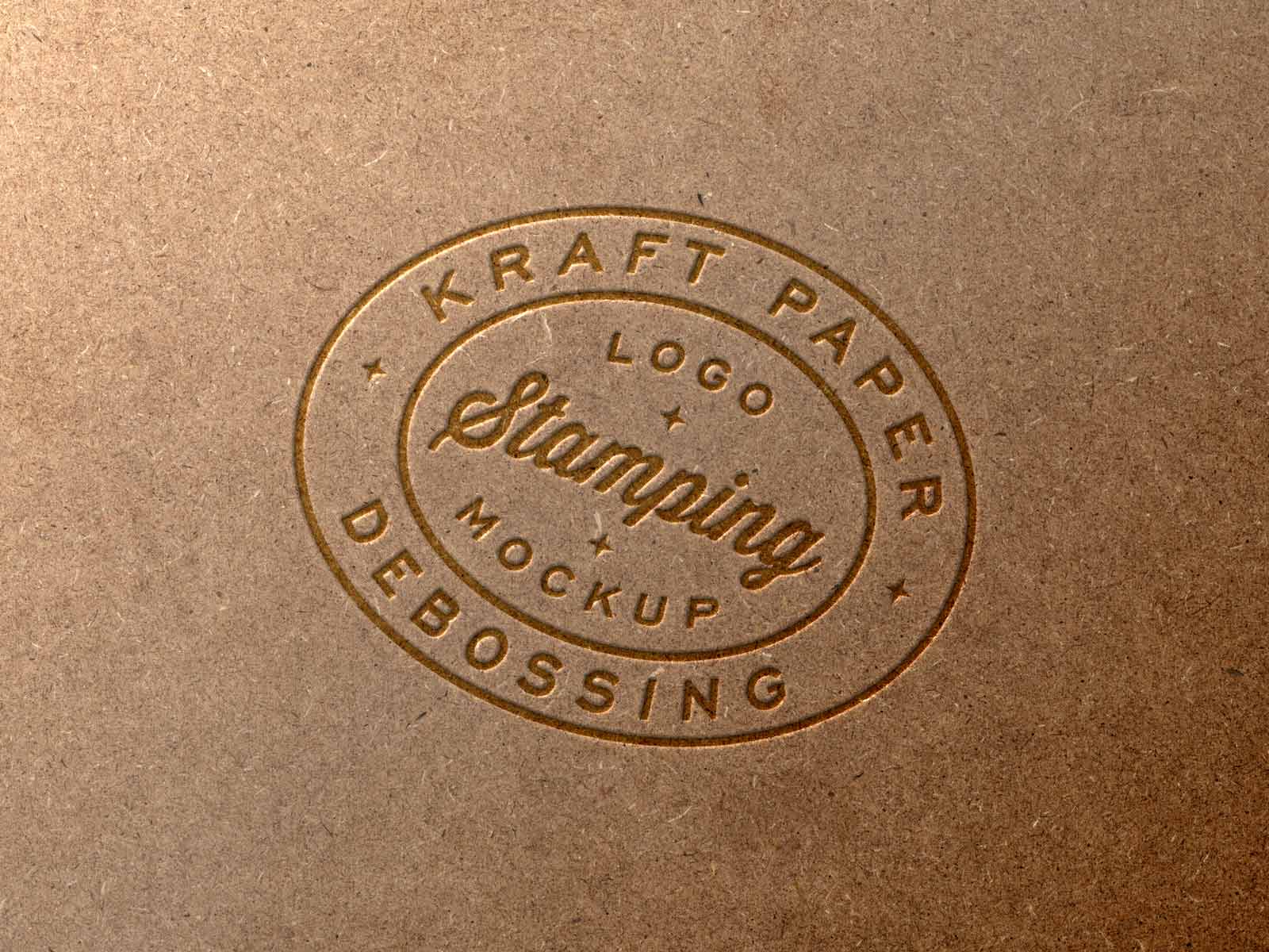Free-Kraft-Paper-Stamping-Logo-Mockup-PSD