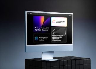 Free M4 Apple iMac 2025 Mockup PSD
