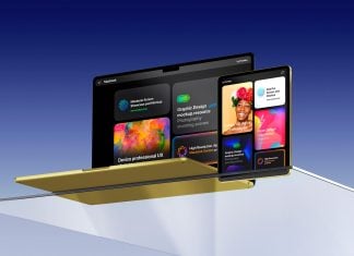 Free M5 MacBook Air & iPad Pro Website Mockup PSD