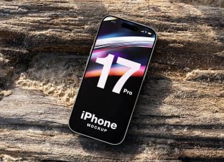 Free-On-Rock-iPhone-17-Pro-Mockup-PSD