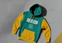 Free Top View Hoodie Mockup PSD