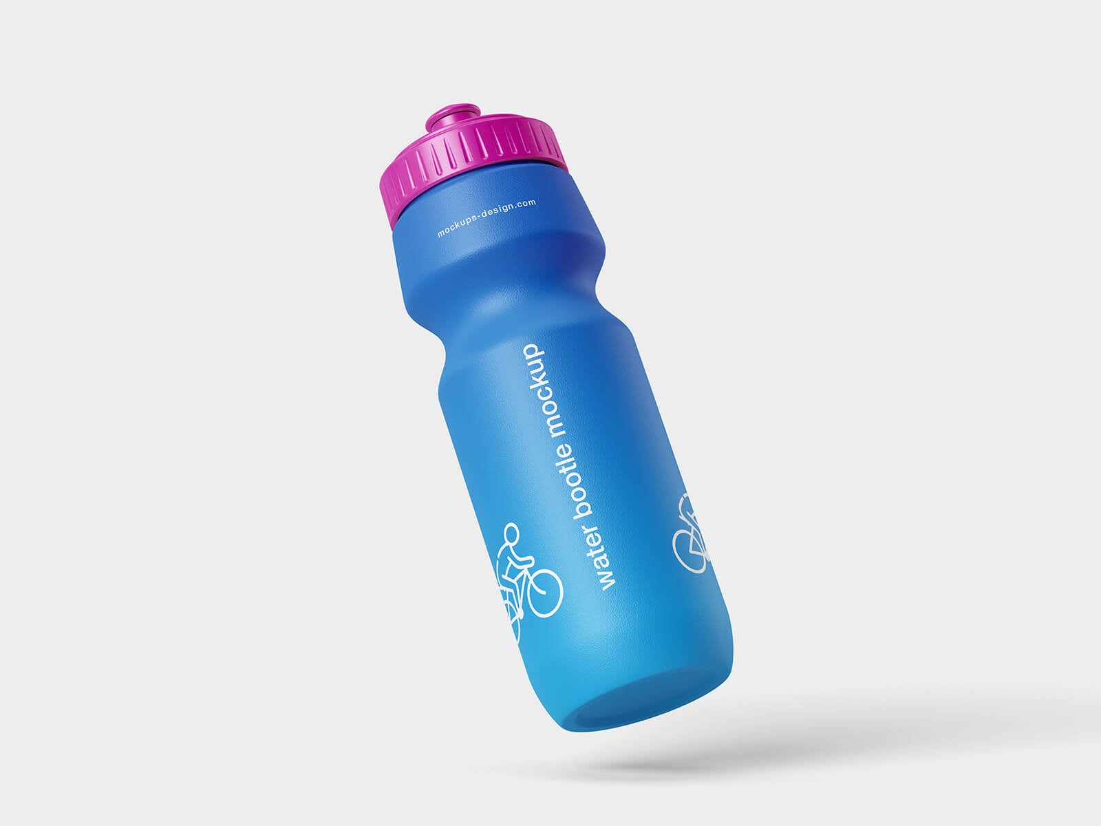 4 Free Sport Water Bottle Mockup PSD Set