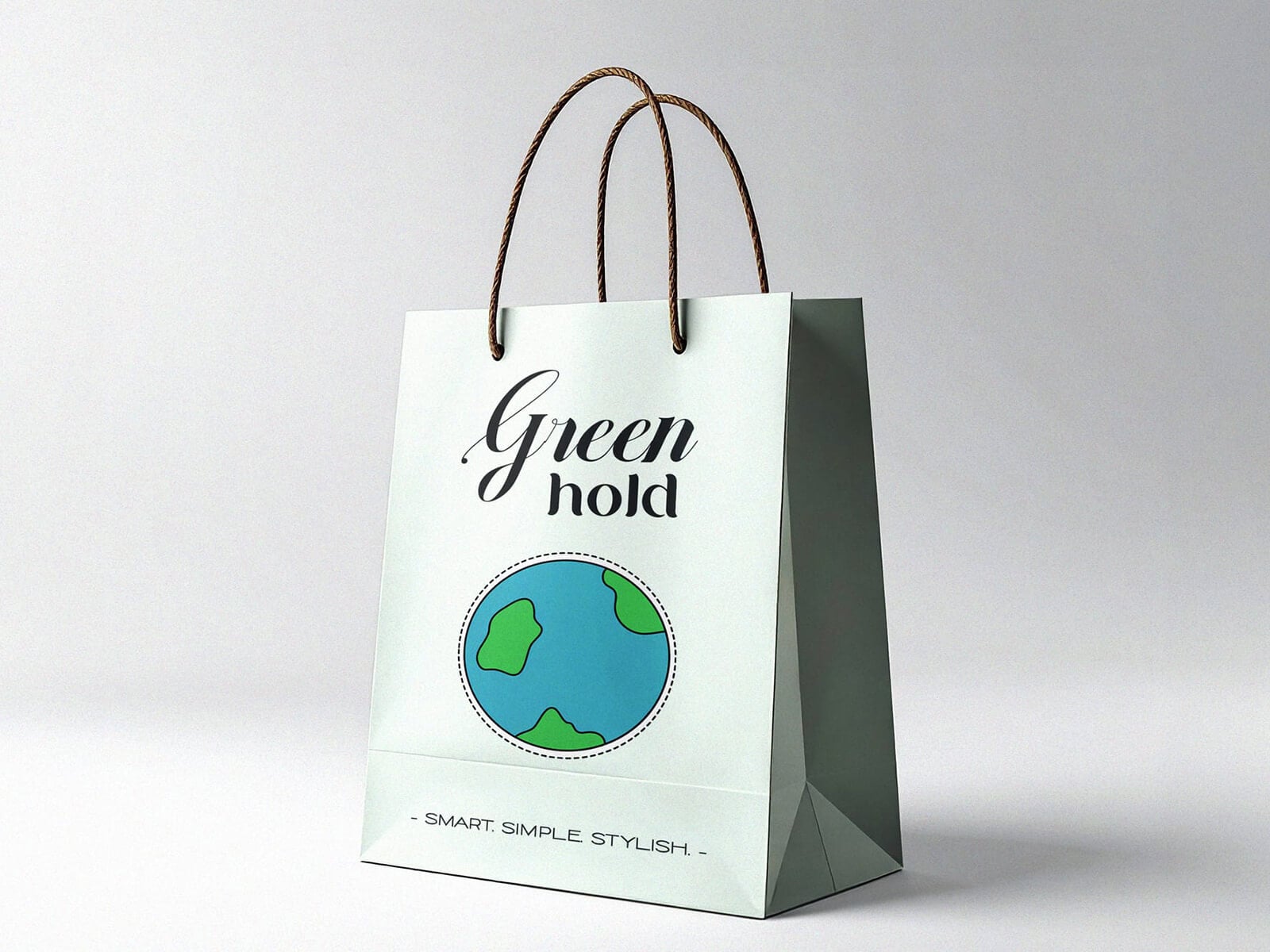 Free Eco-Friendly Shopping Bag Mockup PSD