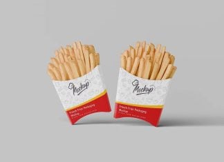 Free-French-Fries-Packaging-Mockup-PSD