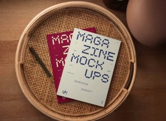 Free Magazines Cover Mockup PSD
