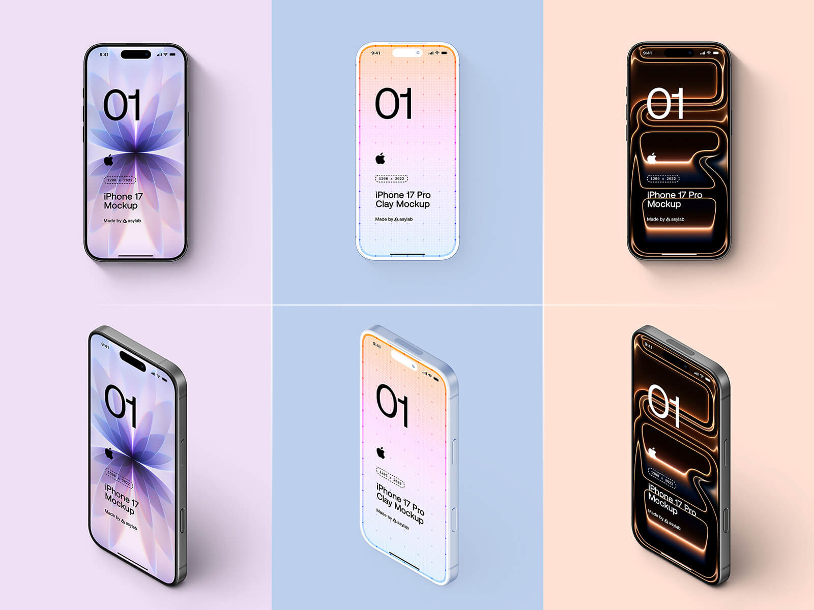 Free Premium iPhone 17 Pro Mockup PSD & Fig Set - Good Mockups