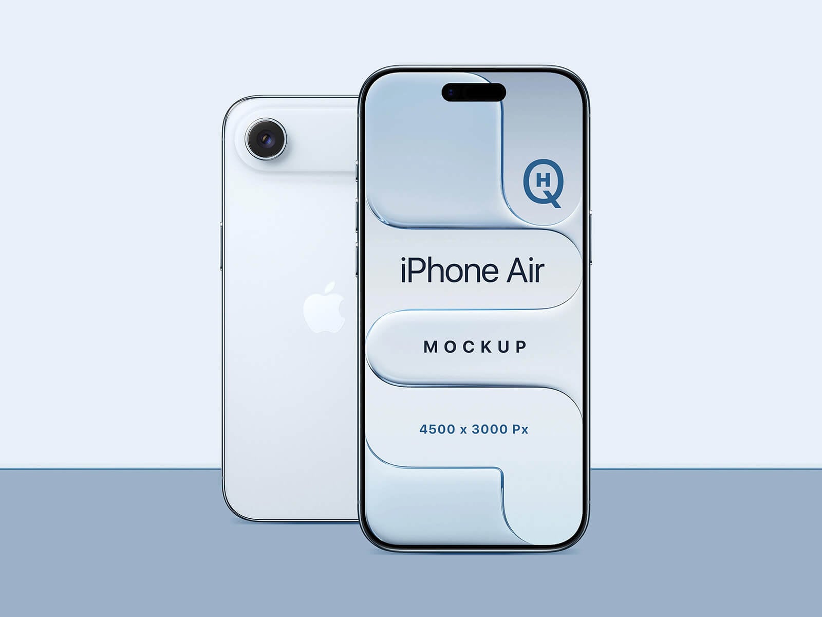 Free High Quality Apple iPhone Air Mockup PSD