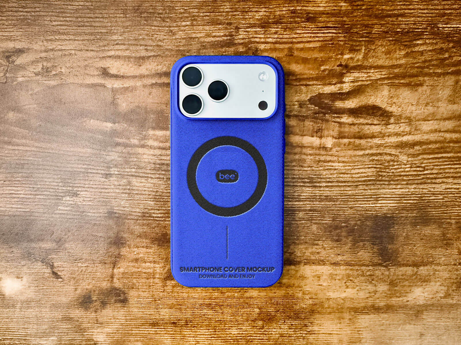 Free iPhone 17 Pro Cover Case Mockup PSD