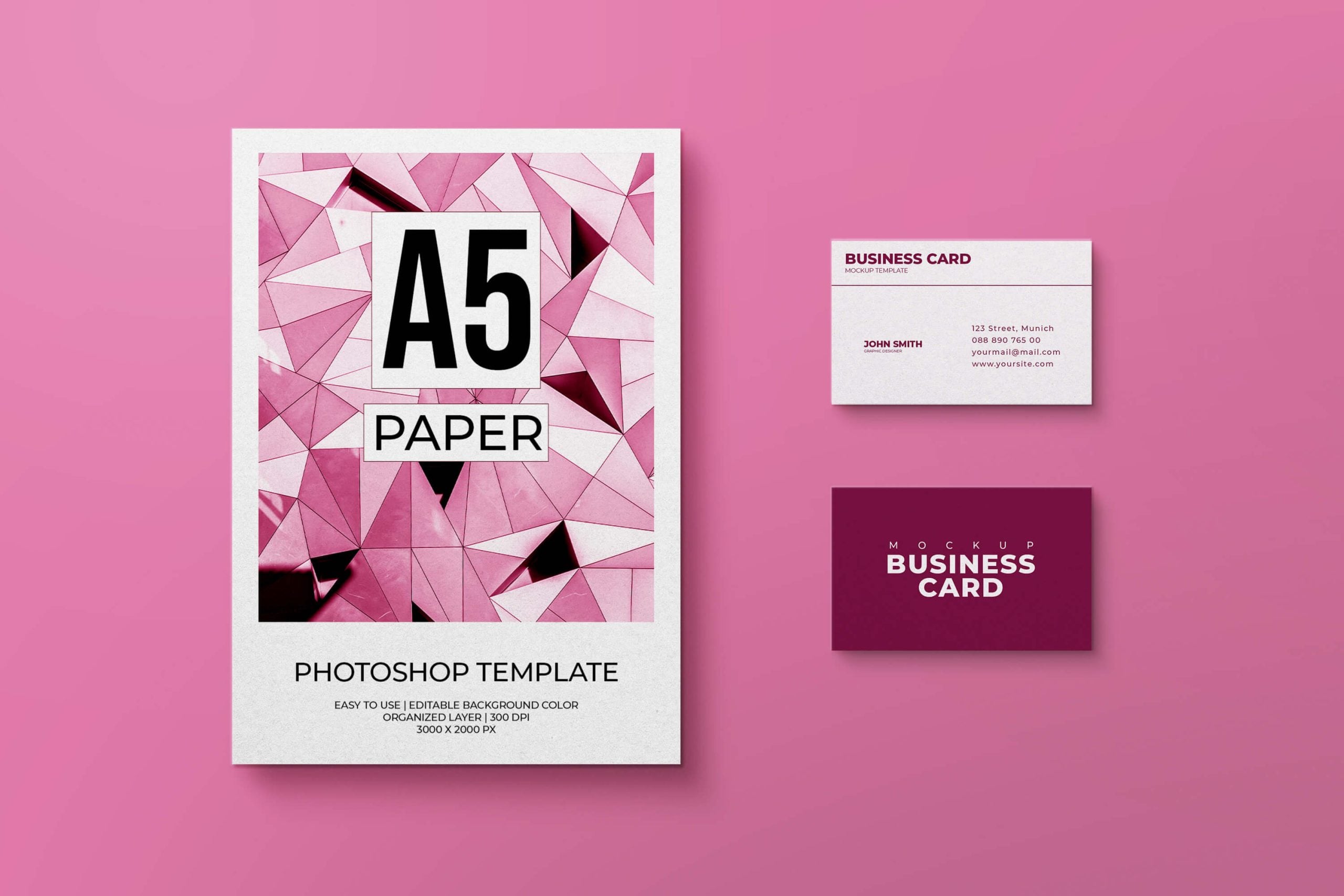 Elegant-Business-Card-A5-Paper-Mockup-PSD