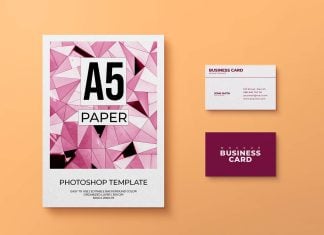 Free Simple Elegant Stationery Mockup PSD