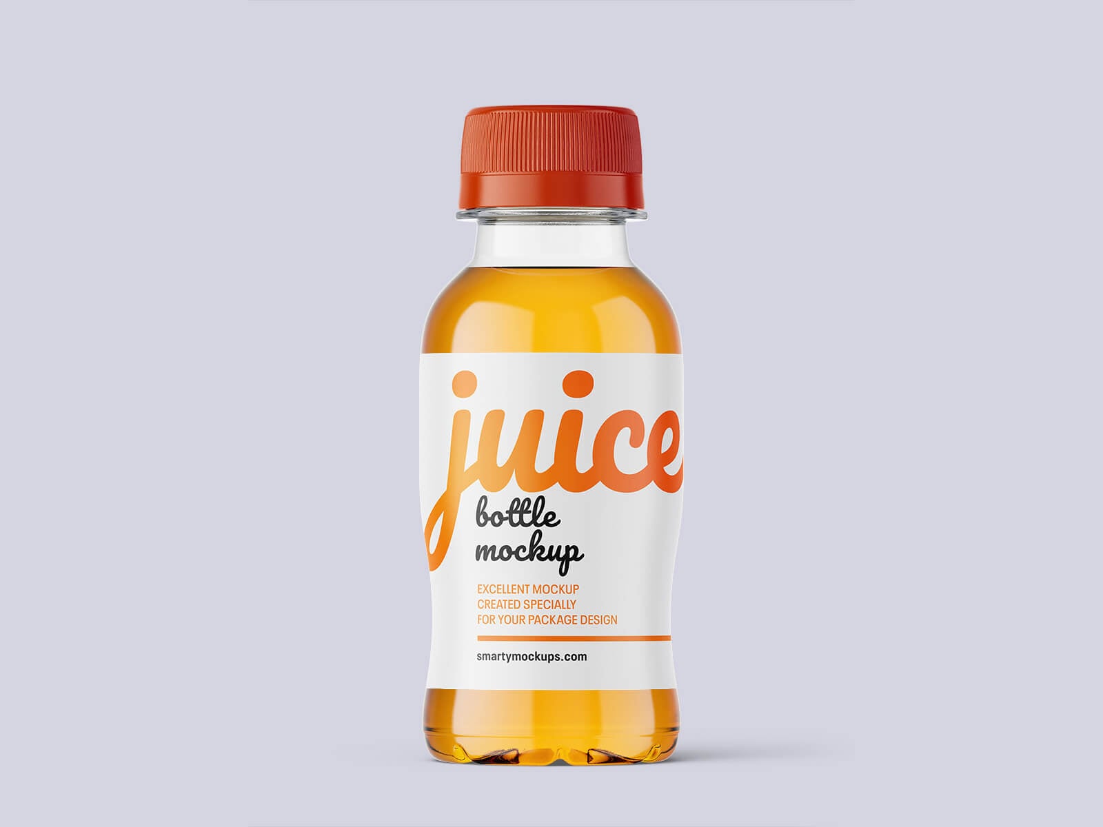 Free Carbonated Drink Apple Juice Mockup PSD 