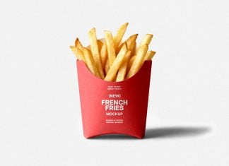 Free-French-Fries-Packaging-Mockup-PSD
