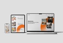 Free Multi-Device Responsive Web Design Mockup PSD