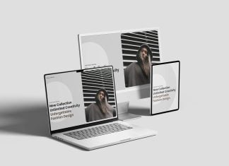 Free iMac, MacBook & iPad Pro Mockup PSD