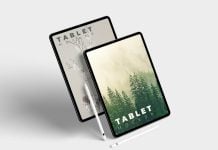Free iPad Pro Mockup PSD