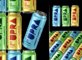 Free Tall Slim Soda Cans Mockup PSD Set