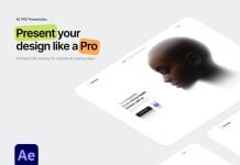 Free Animated After Effects Website / Landing Pages Mockup