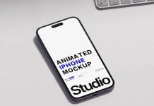 Free After Effects Animated iPhone Mockup