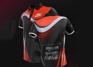 Free Blender 3D Knitted Polo T-Shirt Mockup PSD