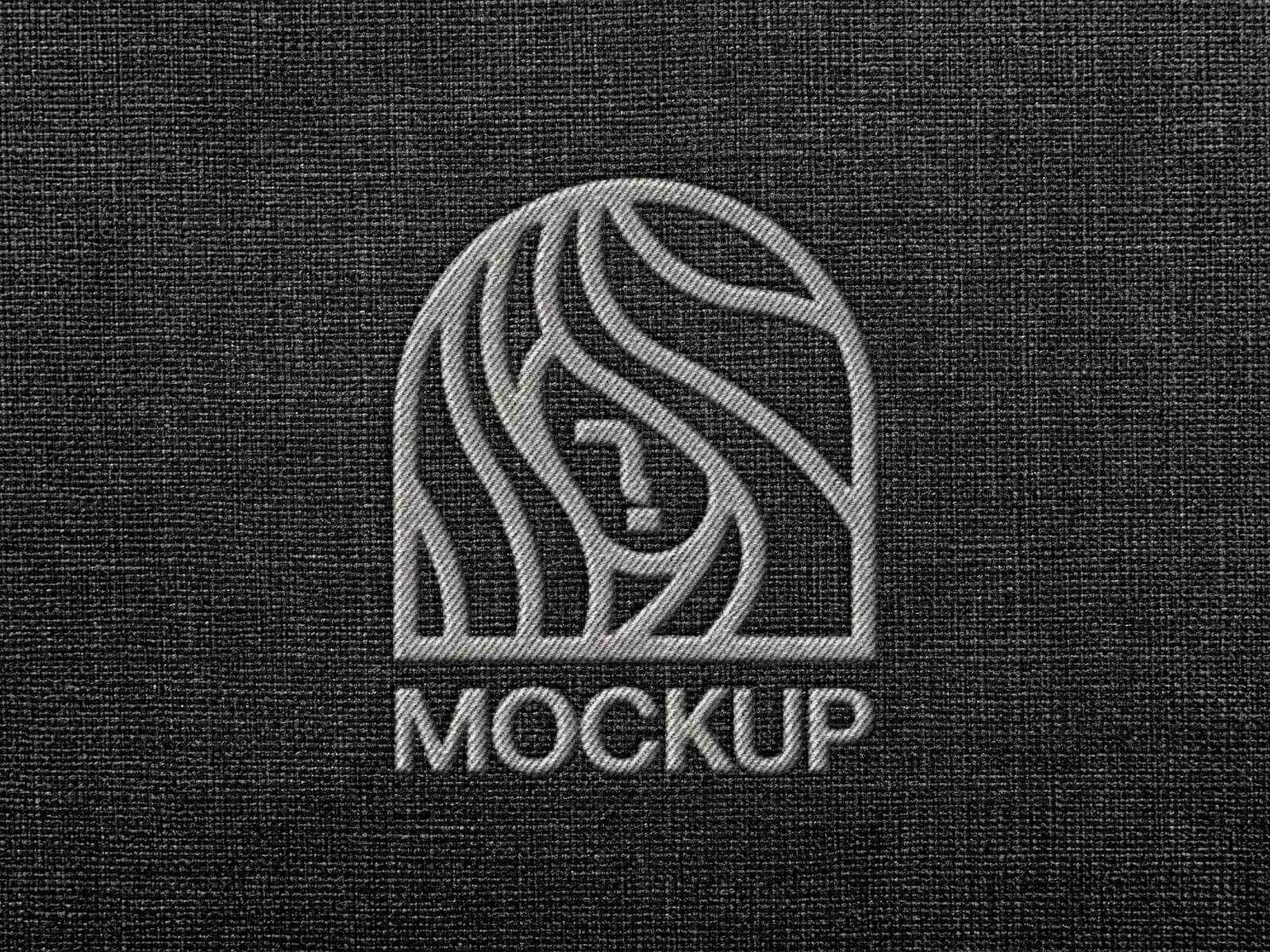 Free Embroidered Logo Mockup PSD - Good Mockups