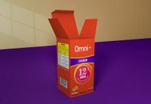 Free Vertical Opened Packaging Box Mockup PSD Free-Opened-Product-Packaging-Box-Mockup-PSD