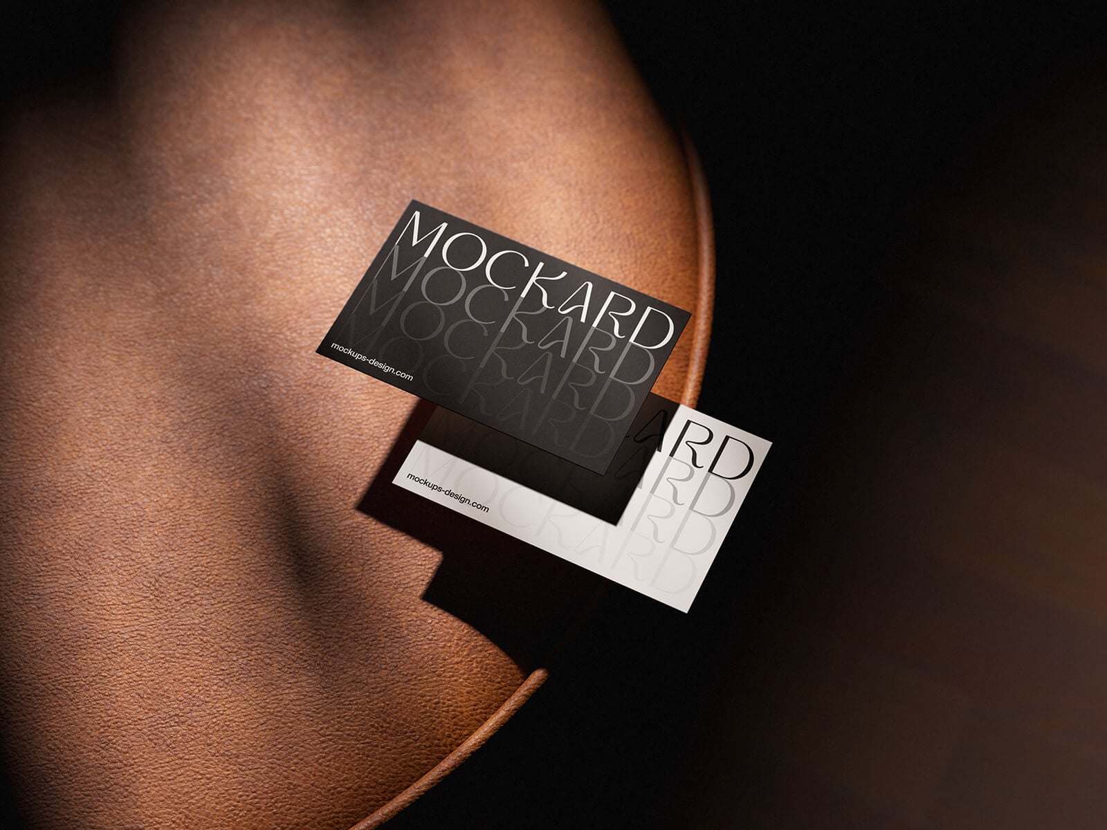 3 Free Premium Business Card Mockup PSD Set