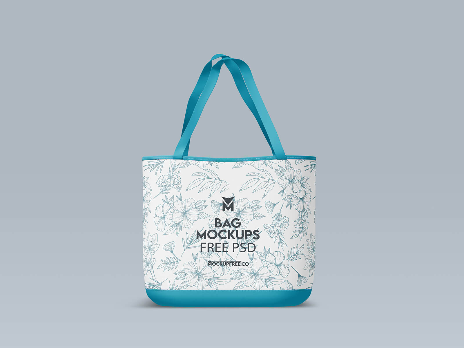Free Eco Tote Shopping Bag Mockup PSD