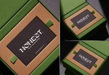 3 Free Luxury Business Cards Box Mockup PSD