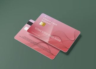 Free High Quality Bank Credit-Card-Mockup PSD