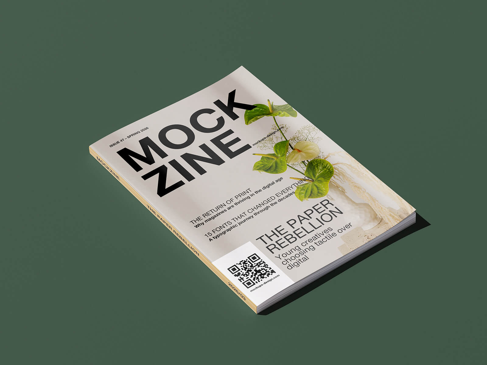 8 Free Premium Magazine Mockup PSD