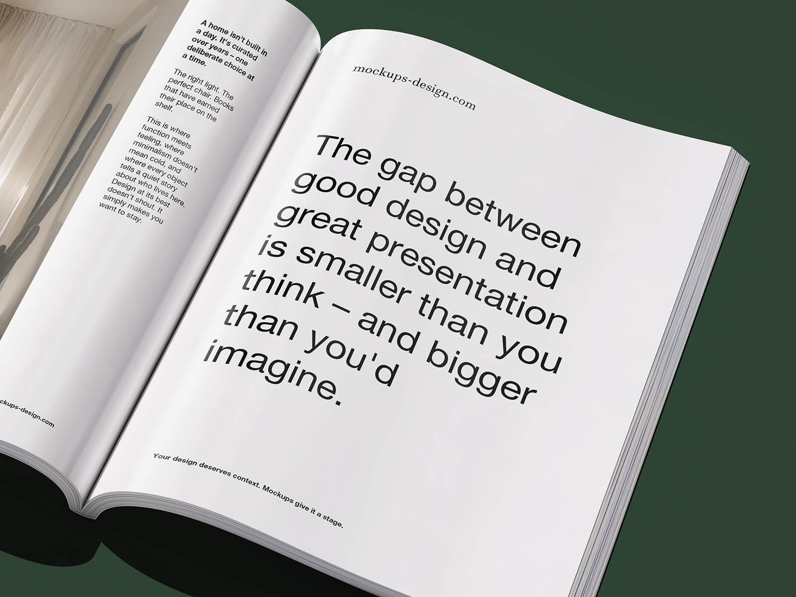 8 Free Premium Magazine Mockup PSD
