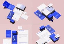 Free Complete Corporate Branding Stationery Mockup PSD