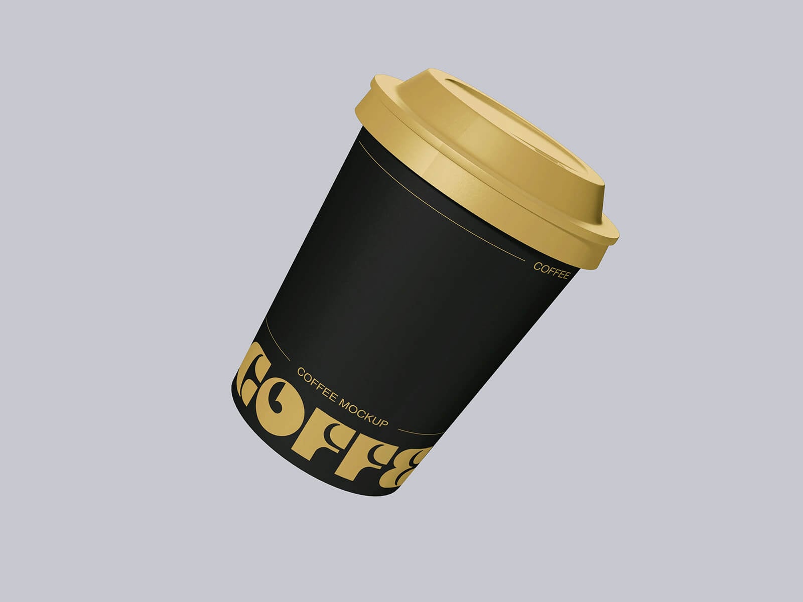 3 Free Minimal Coffee Cup Branding Mockup PSD Set