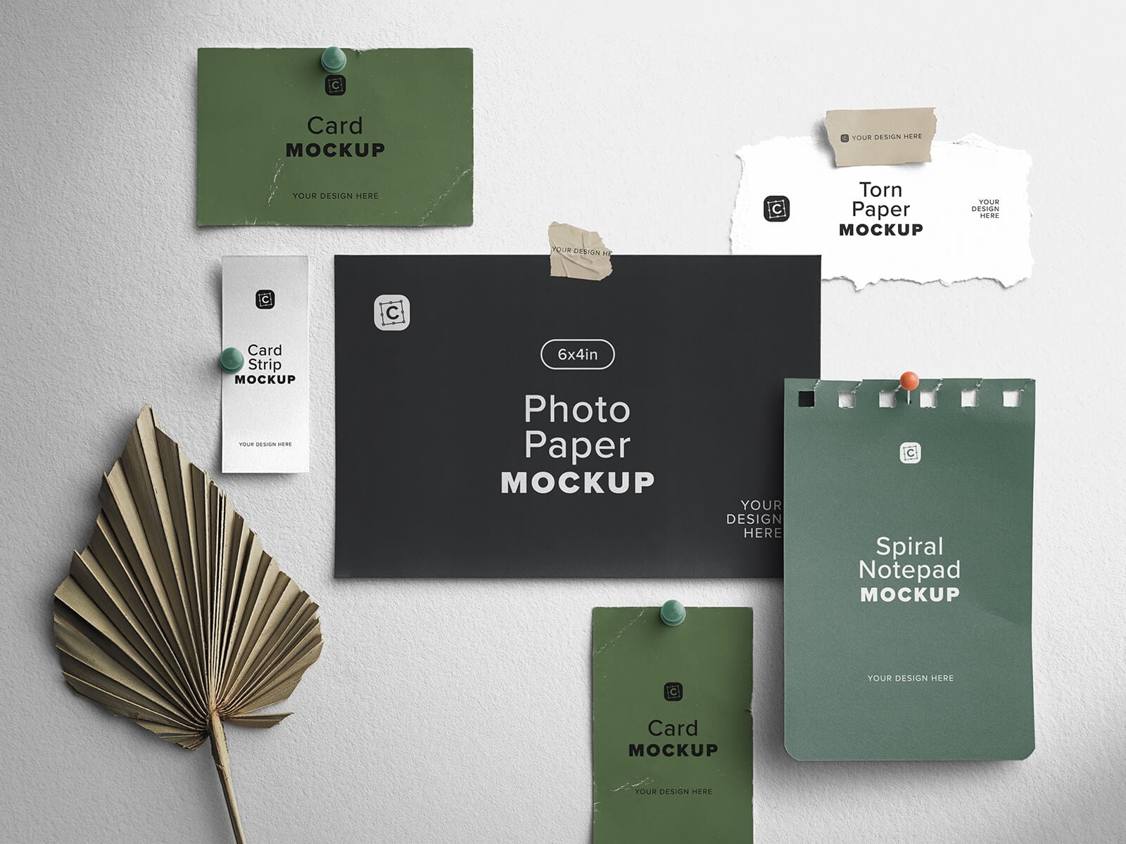 Free Photo Collage Moodboard Mockup PSD