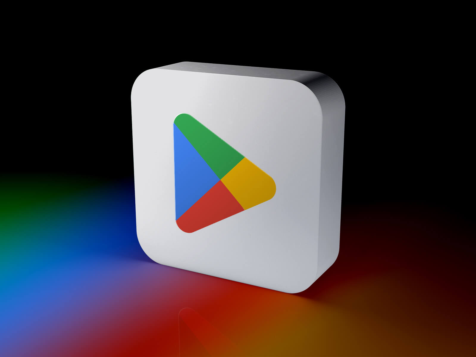 Free 3D Mobile App Logo Mockup PSD