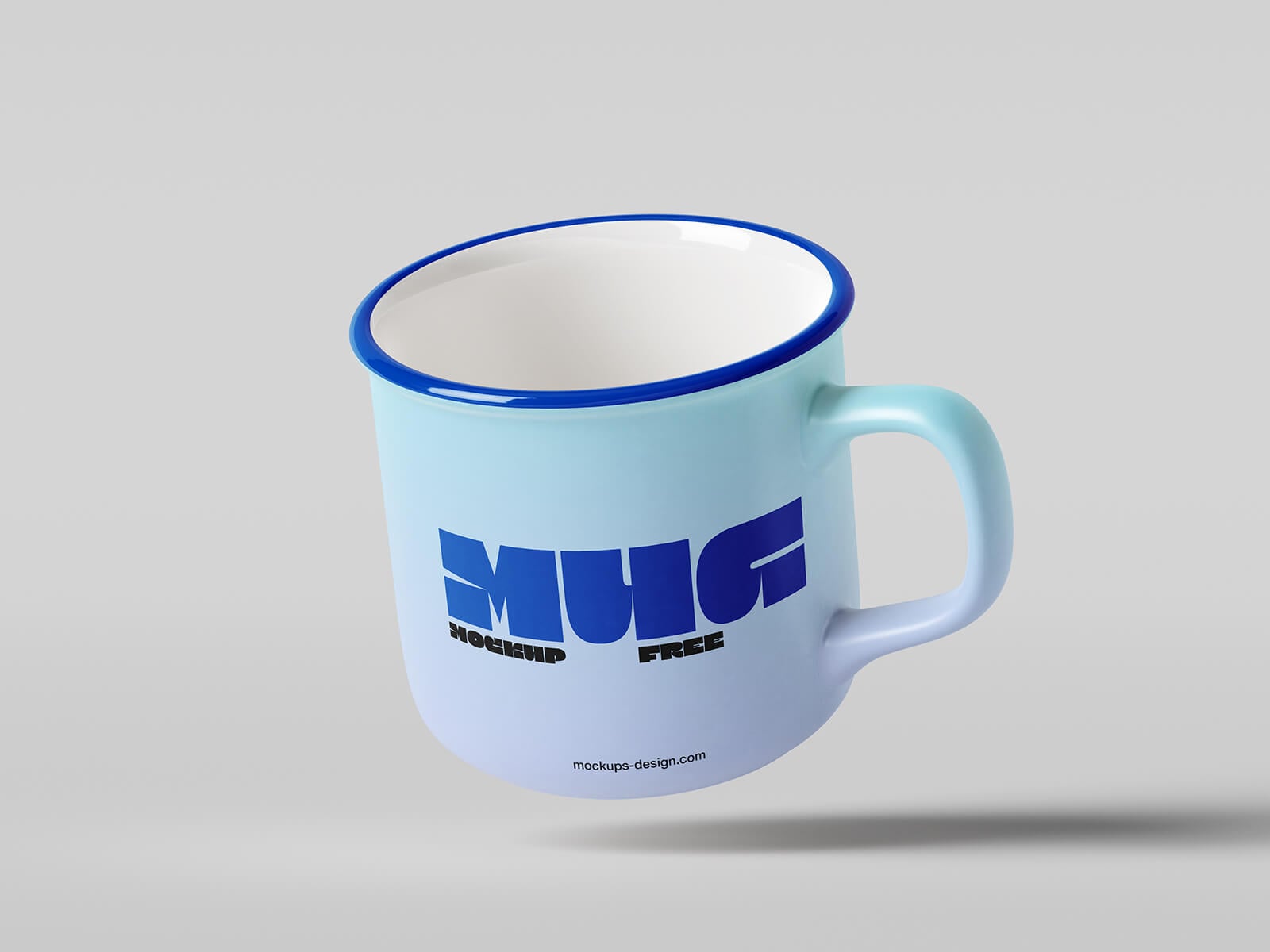 5 Free 16 Oz Enamel Mug Mockup PSD Files Set