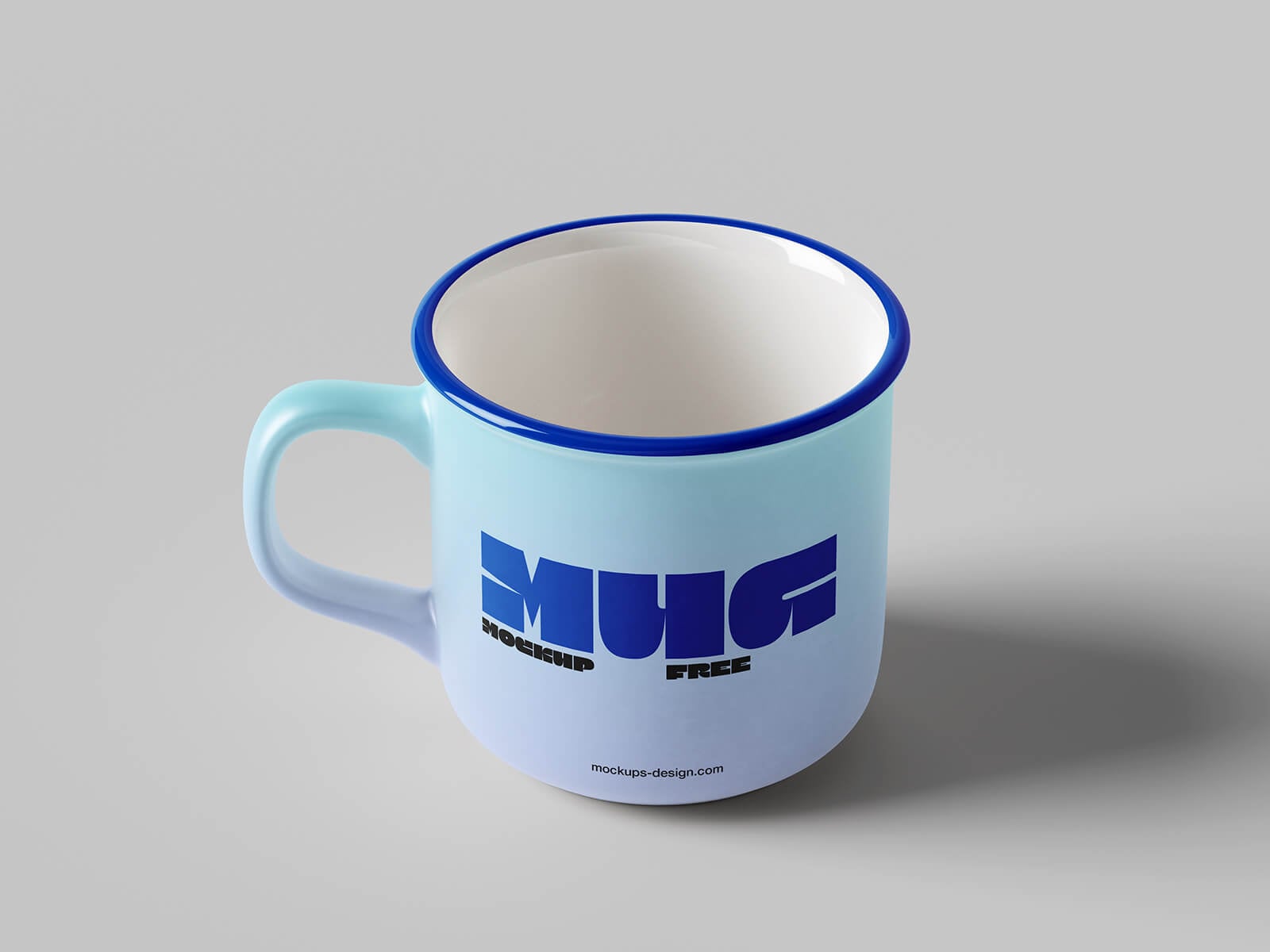 5 Free 16 Oz Enamel Mug Mockup PSD Files Set