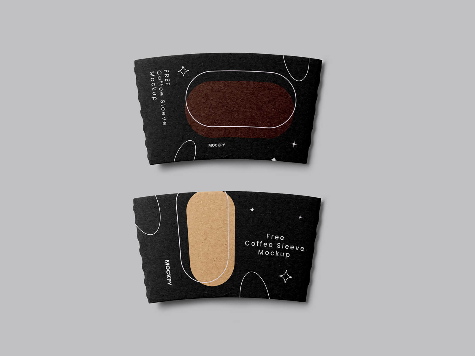 Free Coffee Sleeve Mockup PSD