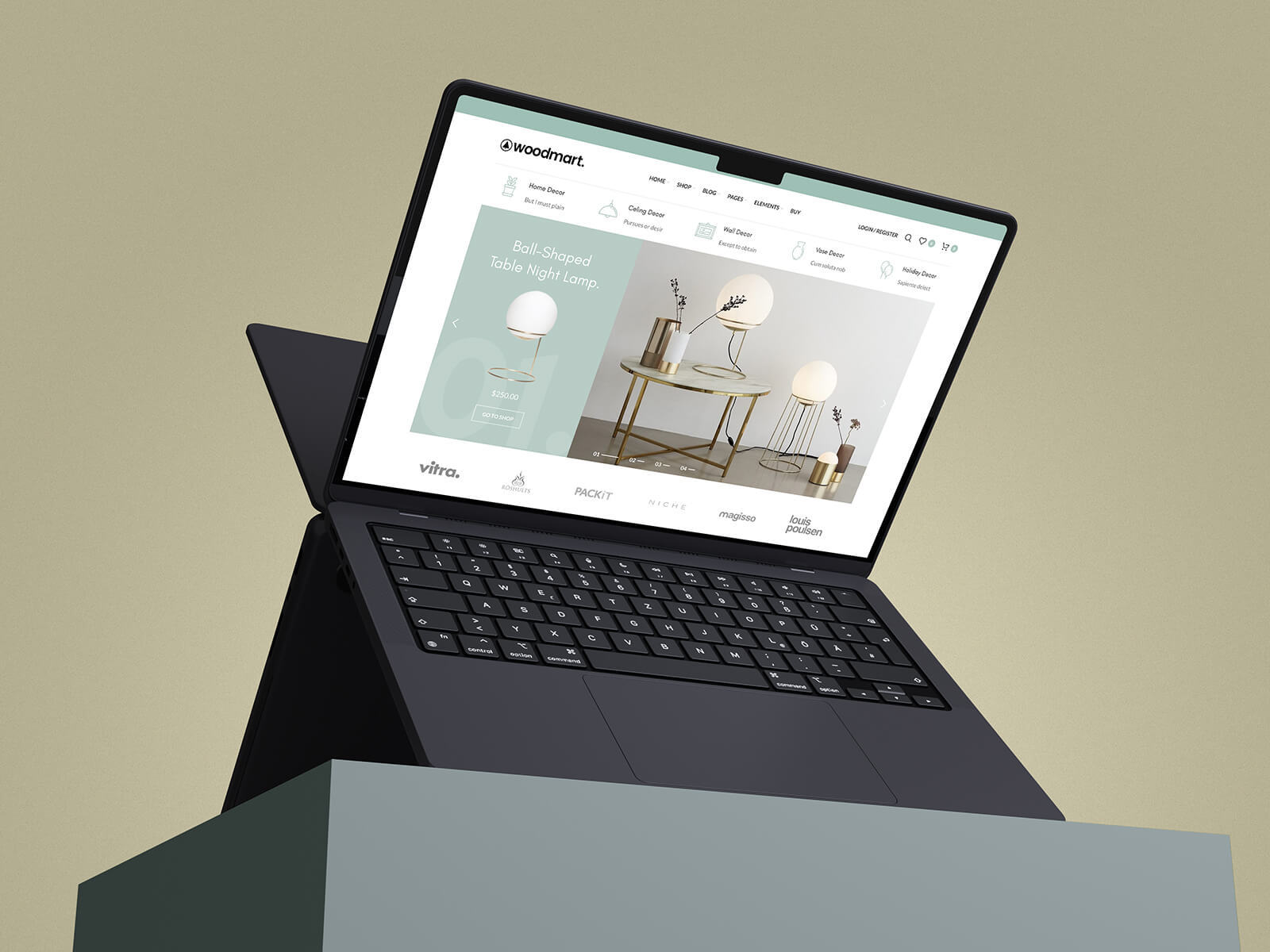 Free Premium Creative Presentation MacBook Pro Mockup PSD