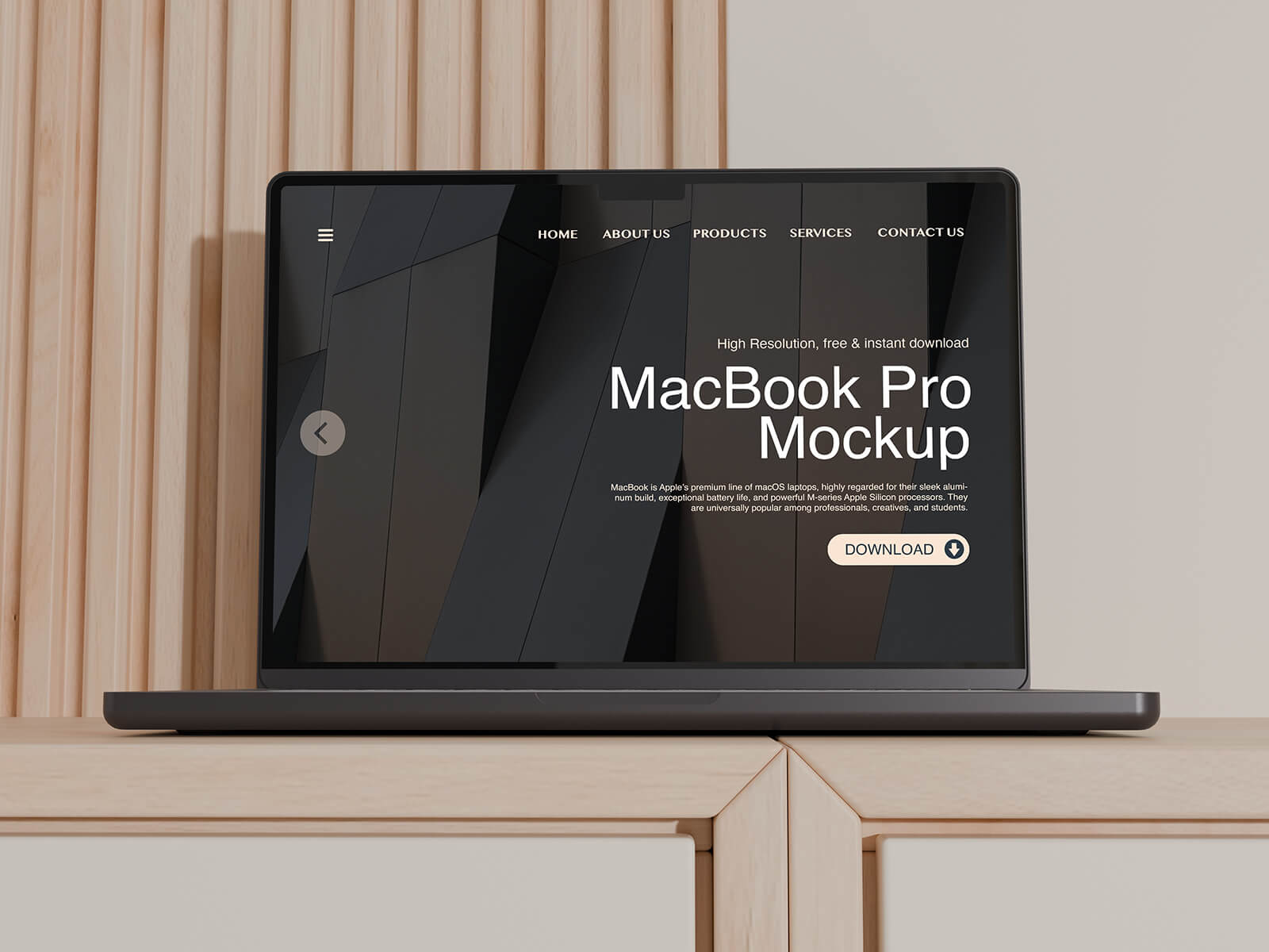 3 Free Premium MacBook Pro Mockup PSD Set