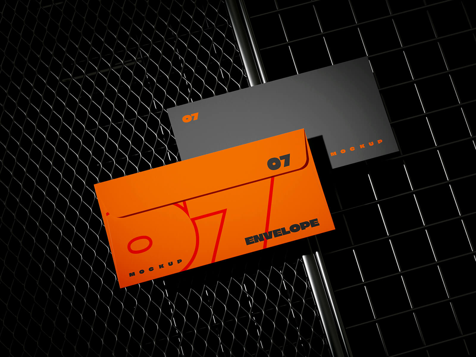Free Premium Envelope Mockup PSD Set