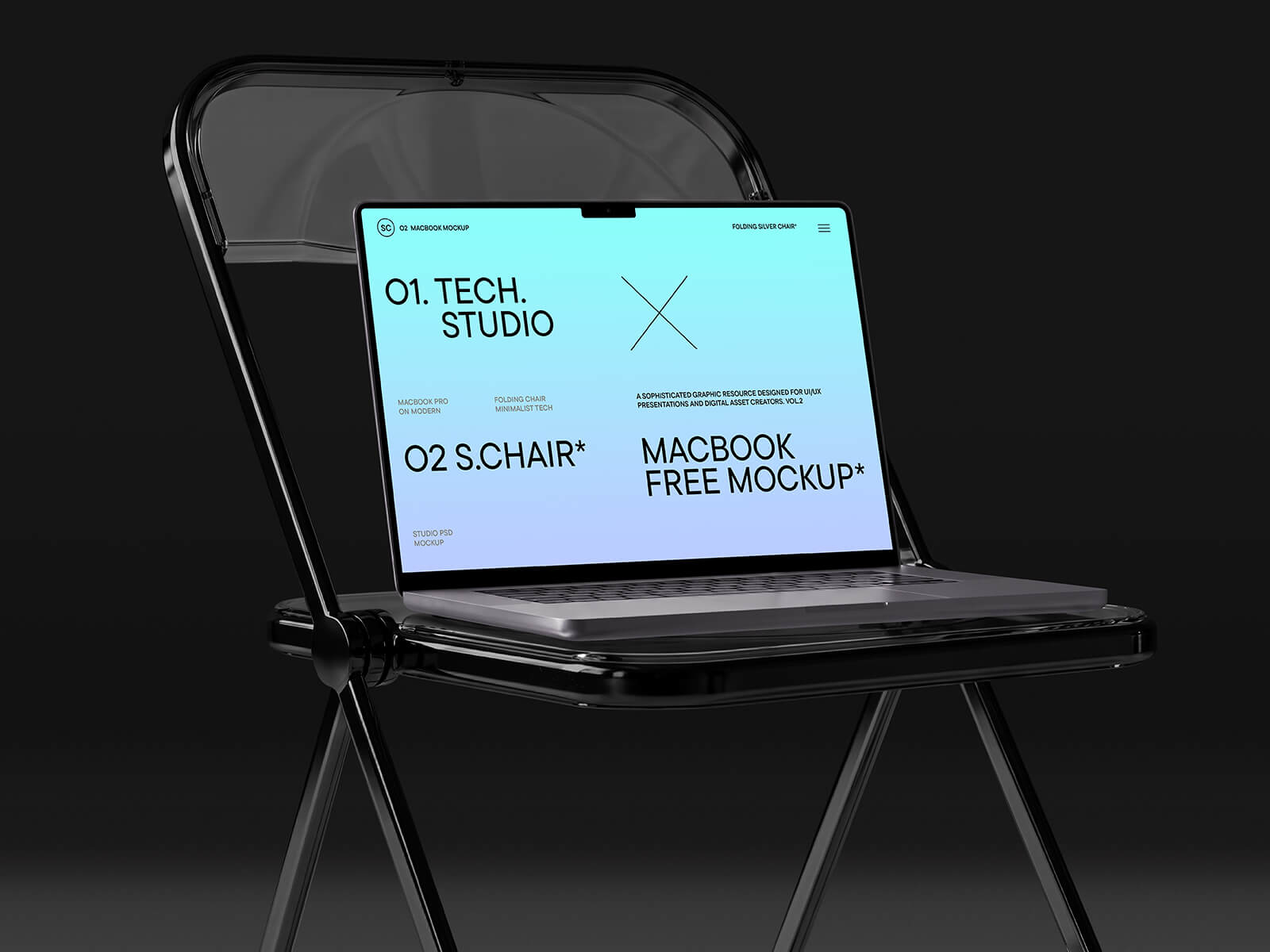 Free Ultra High Resolution MacBook Pro Mockup PSD